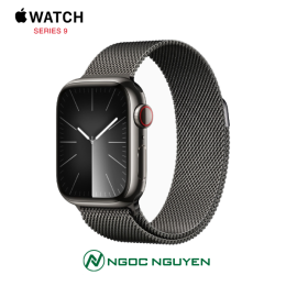 [ Mới 100%] Apple Watch Series 9 Thép GPS + Cellular