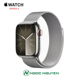 [ Mới 100%] Apple Watch Series 9 Thép GPS + Cellular