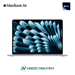 [ Mới 100%] Macbook Air 13 inch 2024 M4 10-CPU/ 10-GPU (Black|Gold|Sliver|Blue)