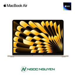 [ Mới 100%] Macbook Air 13 inch 2024 M4 10-CPU/ 8-GPU (Black|Gold|Sliver|Blue)