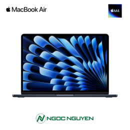 [ Mới 100%] Macbook Air 13 inch 2024 M4 10-CPU/ 8-GPU (Black|Gold|Sliver|Blue)