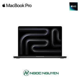 [ Mới 100%] MacBook Pro 14 M5 10CPU /10GPU Sạc 96w
